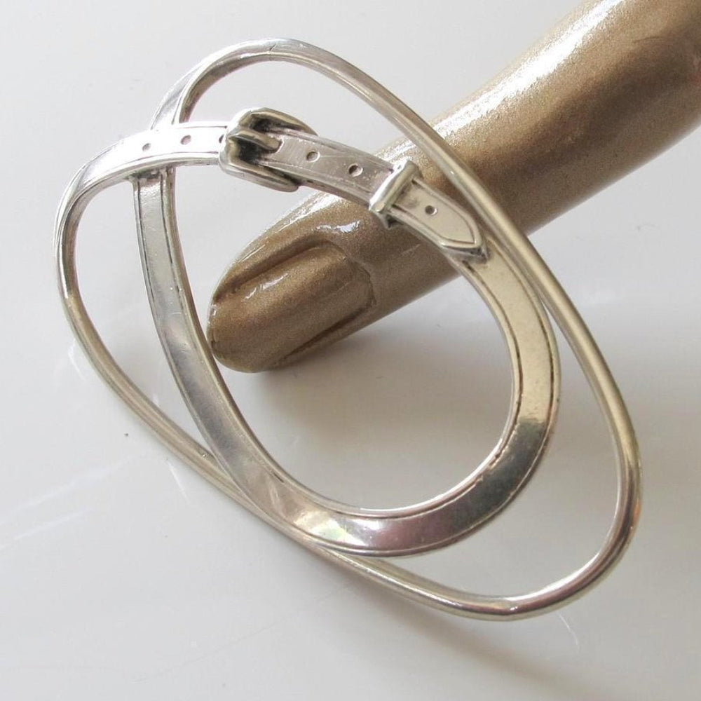 Hermes Vintage Sterling Silver Number Boucle Sellier Money Clip