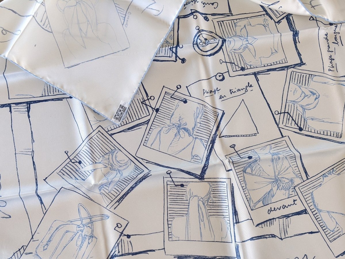 Hermes Vip Special Issue Instructions sur L'art de Nouer et Porter votre Carre, NIB - poupishop