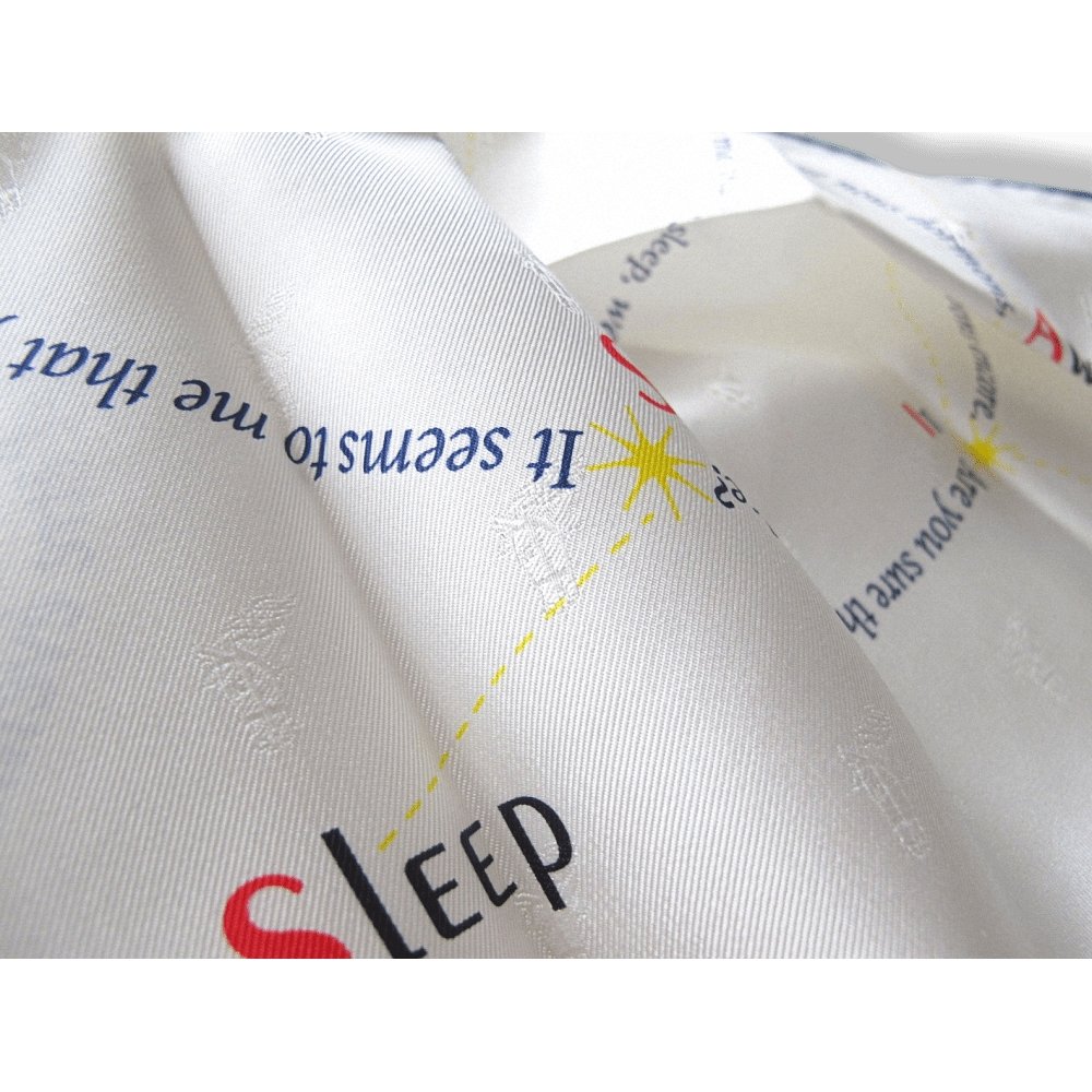 Hermes White Navy Yellow CARREVE (Shakespeare) Jacquard Twill Silk Scarf 70 cm, Rare, NIB! - poupishop