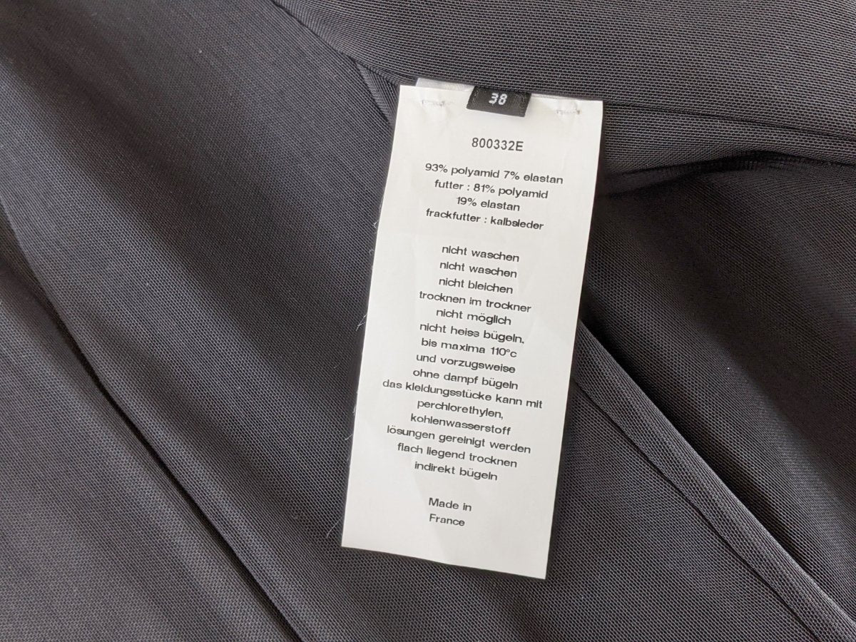 Hermes Women's Blue/Red Calfskin Lining Queue de Pie FRAC DE DRESSAGE TAILCOAT Jacket Sz38, New! - poupishop