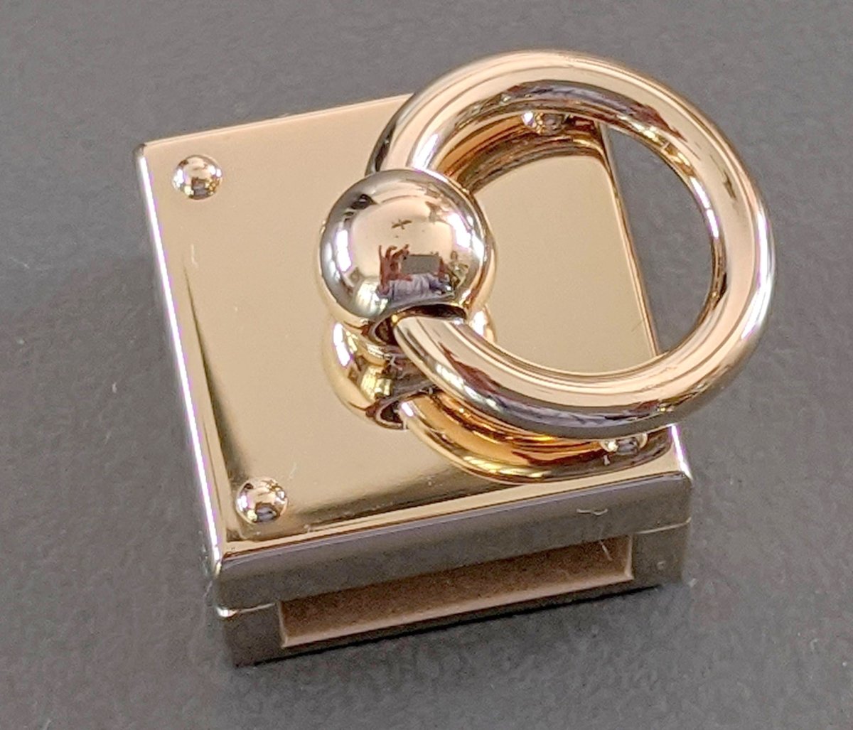 Hermes Women's Permabrass REVEUSE Mechanism Buckle 13 mm, New with Pochette & White Box! - poupishop
