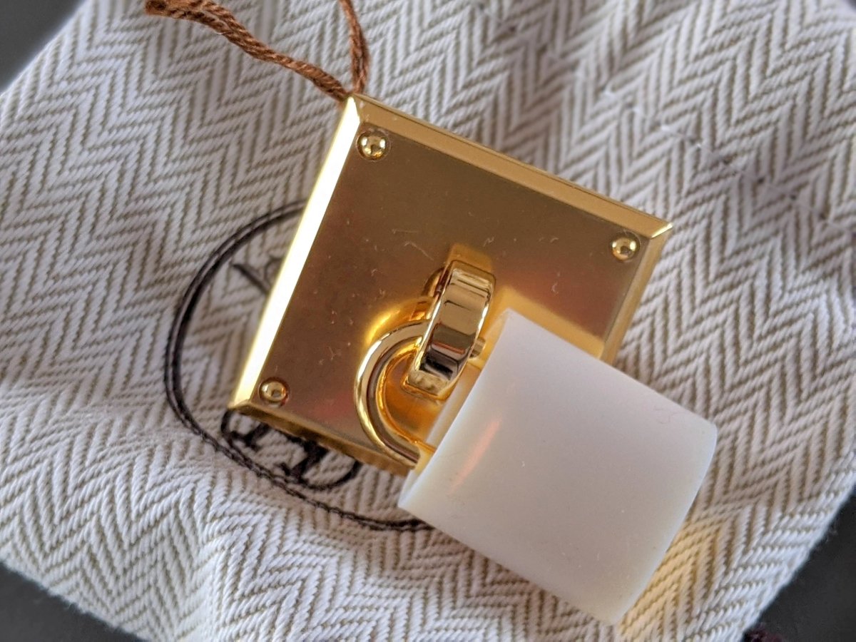 Hermes Women's Permabrass REVEUSE Mechanism Buckle 13 mm, New with Pochette & White Box! - poupishop