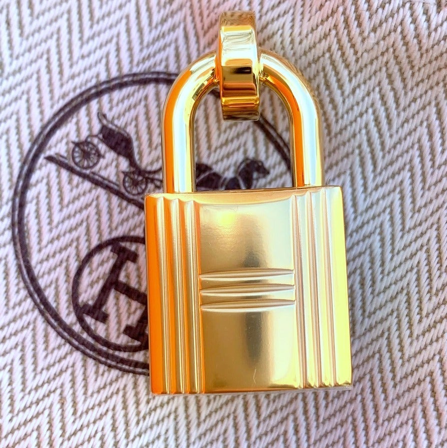 Hermes Women's Plated Gold ROMANCE OR Buckle 13 mm, New with Pochette and White Box!! - poupishop