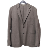 Hermes Mole/Anthracite 100% Virgin Wool Men's Jacket Sz54