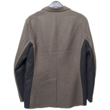 Hermes Mole/Anthracite 100% Virgin Wool Men's Jacket Sz54