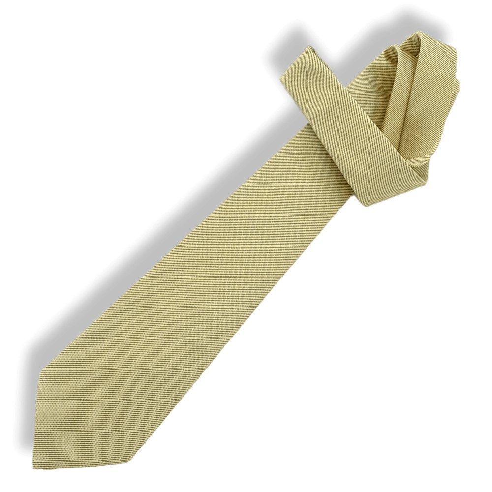 Hermes Yellow Duck Luminous and Classic Twill Silk Tie 9cm, New in Pochette! - poupishop
