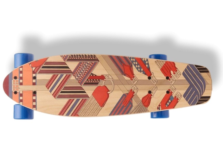 Hermes ZIG ZAG Short Skateboard, BNIB! - poupishop