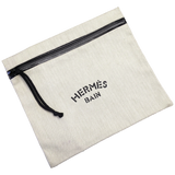 Hermes Bain Waterproof Zip Swimsuit/Cosmetic Bag