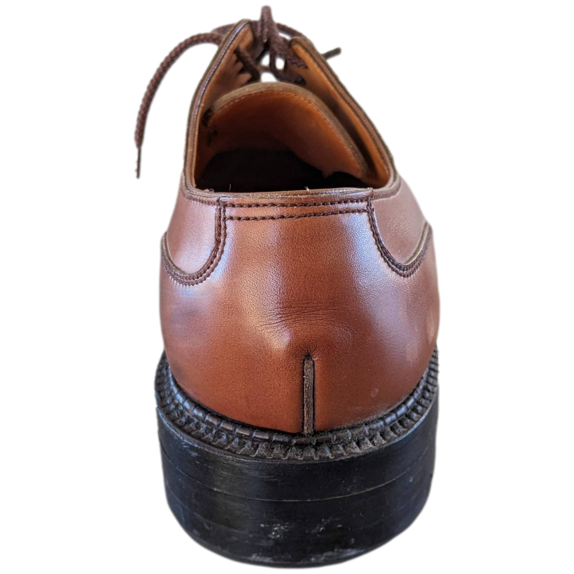 J. M. Weston Marrron Gold Derby Golf Women/Men Sz40.5