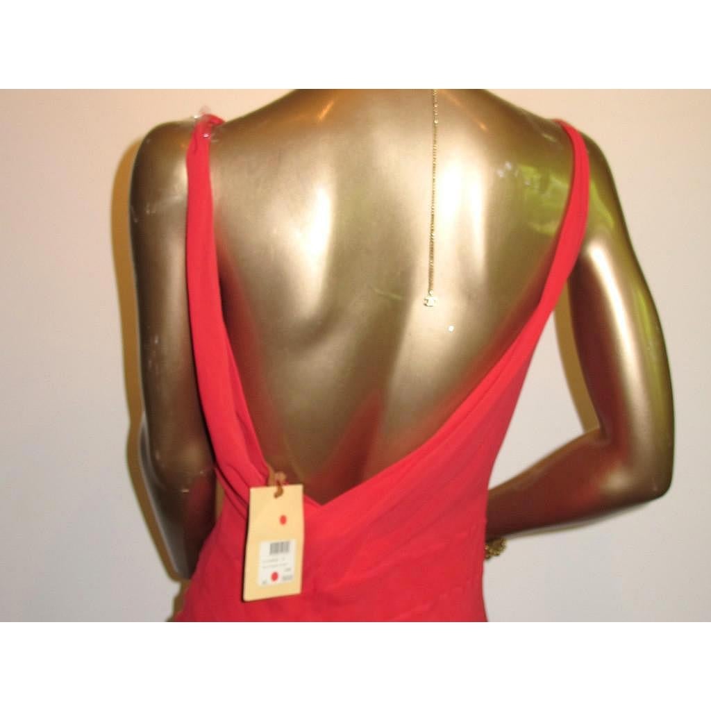 John Galliano Mousseline of Silk Papillon Evening Gown Sz40, NWT! - poupishop