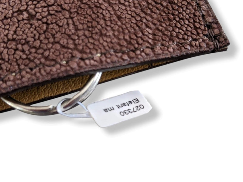 Elephant Skin Minimalist Front Pocket Wallet – O V leather