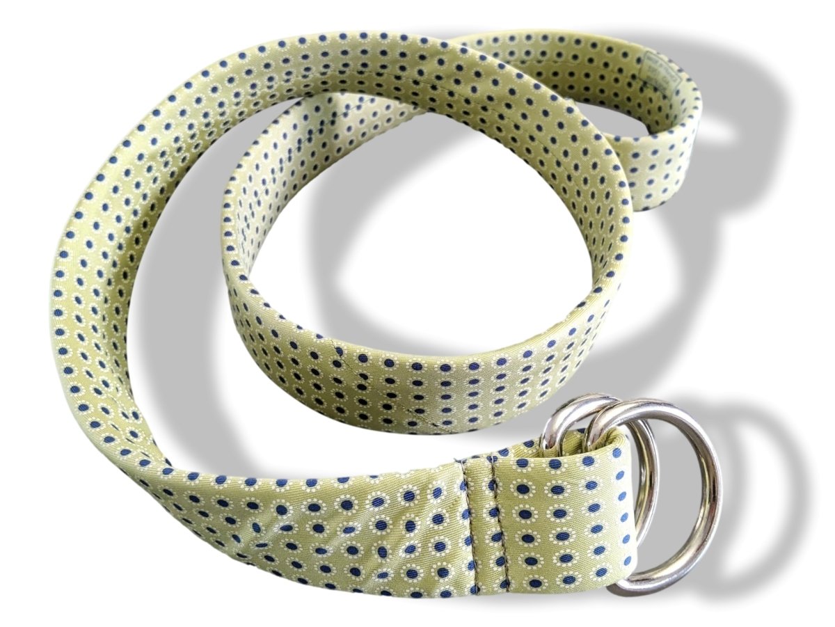 KRAGÜ 2018 Anis/bleu/Blanc Special Limited Issue Hermes TIE - BELT Twill Silk 4 x 115cm, RARE and BNIB! - poupishop