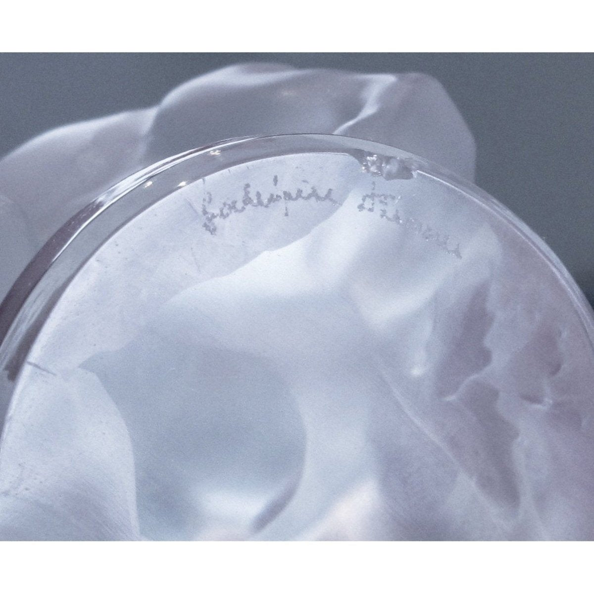 Lalique Nude "Leda and the Goat" Crystal Art Glass Figurine Paperweight - poupishop