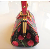 Louis Vuitton 2005 Precious Cherries Murakami Sac Fermoir Bag TPM - poupishop