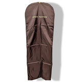 Louis Vuitton Brown Thick Canvas/Leather Trim Clothe Cover, New! - poupishop