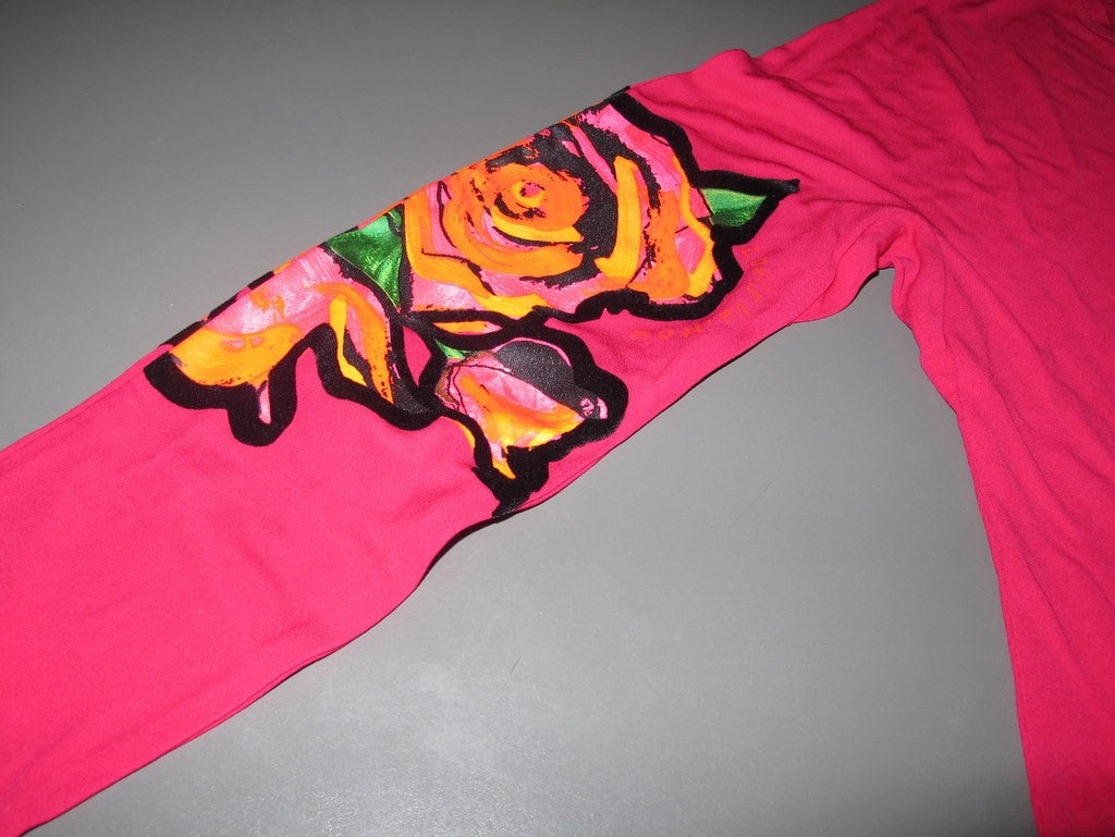 Louis Vuitton x Stephen Sprouse Graffiti Roses Mini Dress Sz36, NWT! - poupishop