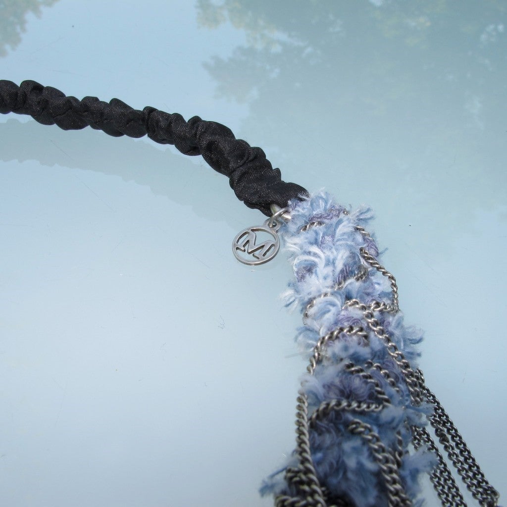 Maison Michel Bouclette Chains Hair Headband, SzL - poupishop
