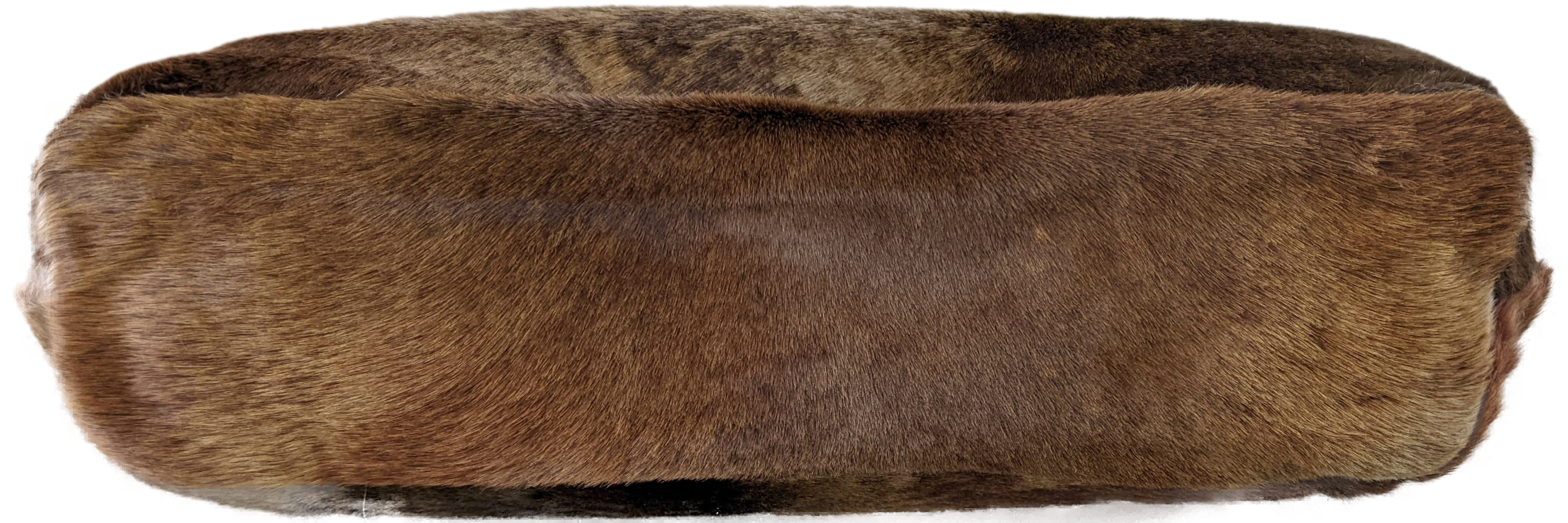 Marni Vintage Foal Fur/Patent Leather Old Malette Bag 36 cm