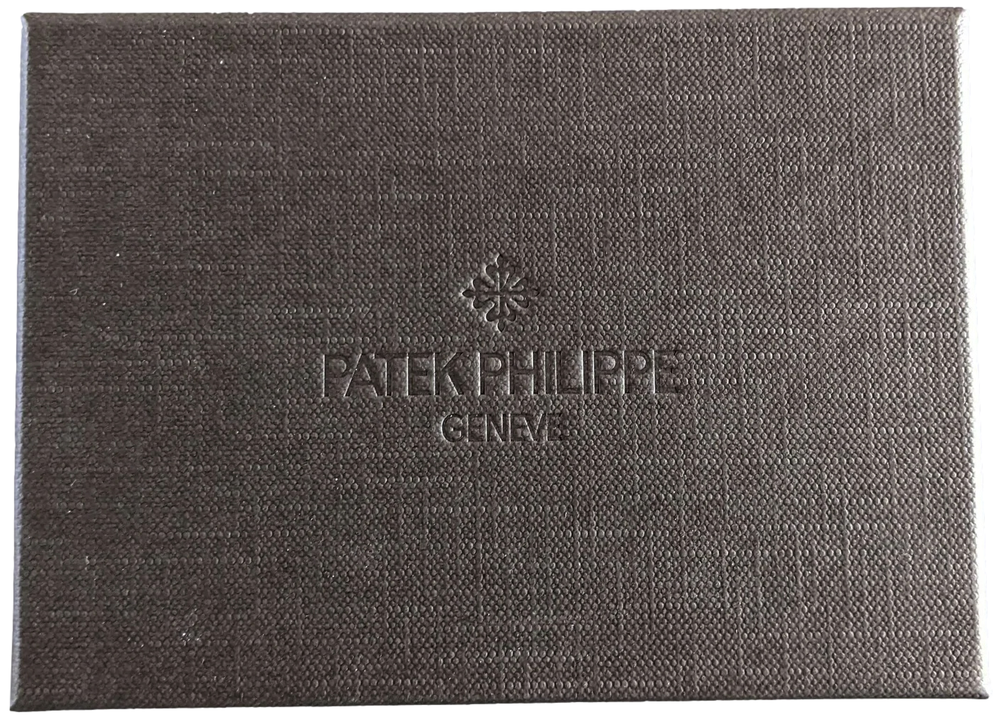 Patek Philippe Geneve [AC33] 2019/2020 Dark Brown Leather Card Holder