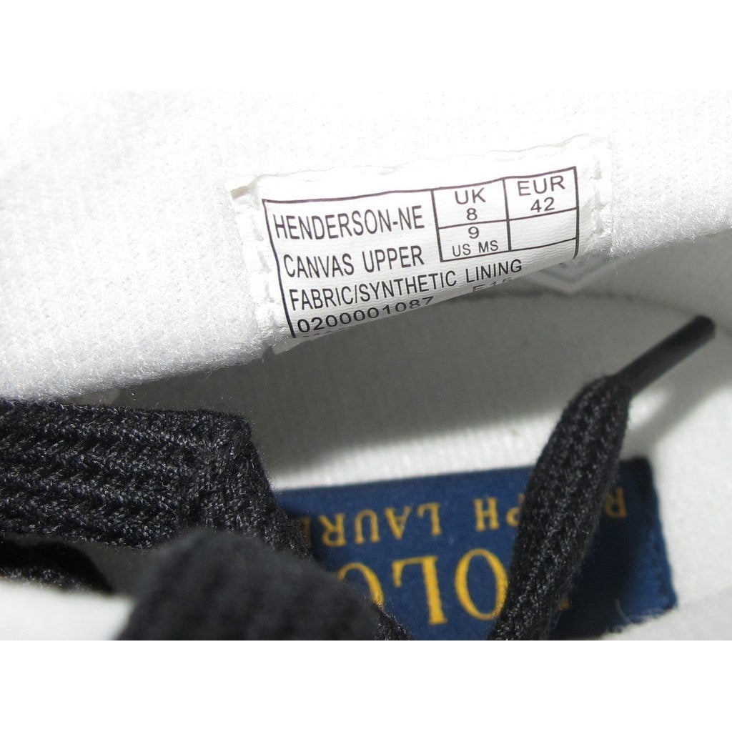 Polo Ralph Lauren Henderson Hi-Top Sneaker Men Shoes, New! - poupishop