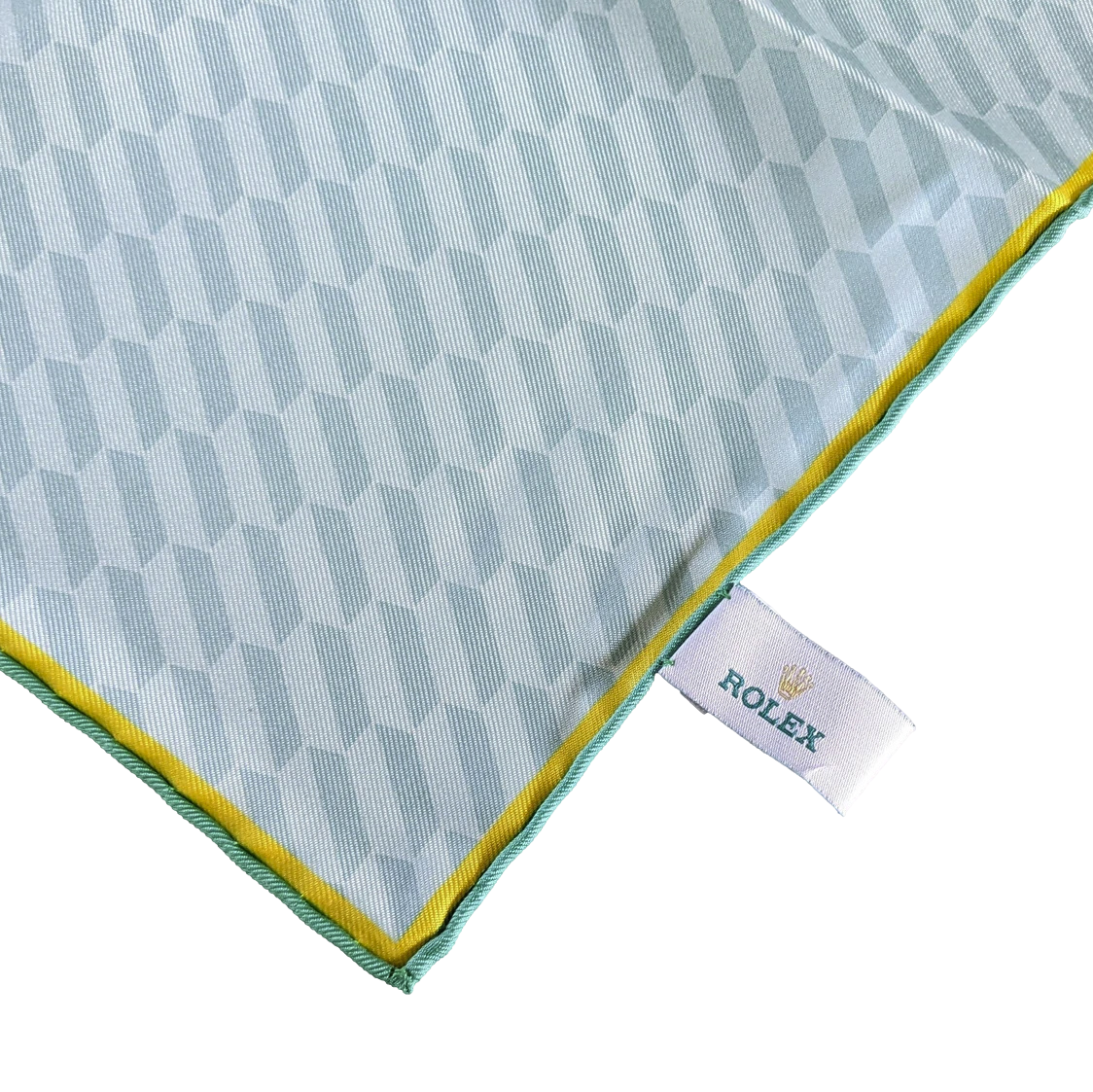 Rolex Aqua/Banana VIP Silk Scarf Carre 53 x53 cm