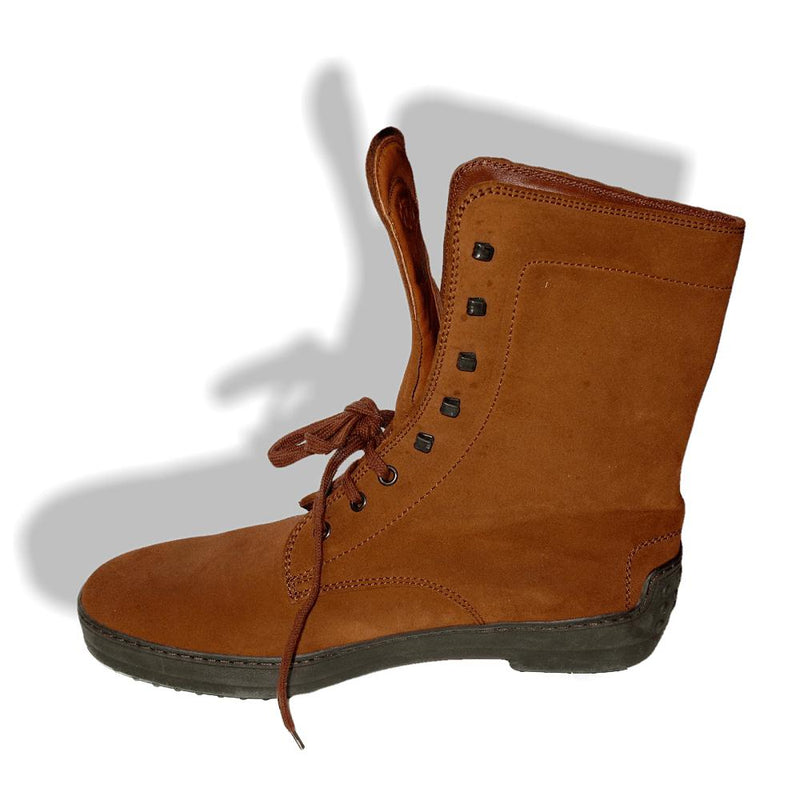 TODS Brown Winter Gommino Ankle Boots in Suede Men Shoes Size 10, New with Shoe Tree! - poupishop