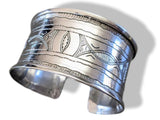 TOUAREG Vintage 1950-60s Cuff Bracelet in Sterling Silver - poupishop