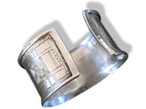 TOUAREG Vintage 1950-60s Cuff Bracelet in Sterling Silver - poupishop