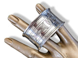 TOUAREG Vintage 1950-60s Cuff Bracelet in Sterling Silver - poupishop