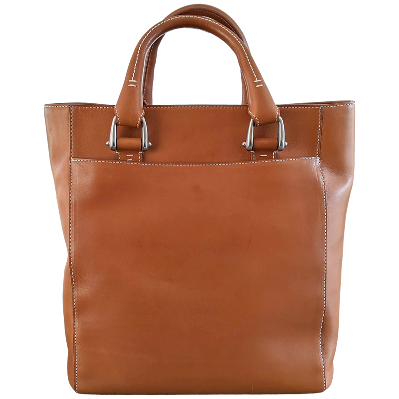 Van Astyn Noir Calfskin Leather Shopping Bag GM 38 cm, New with Dustbag,  Made in Switzerland!