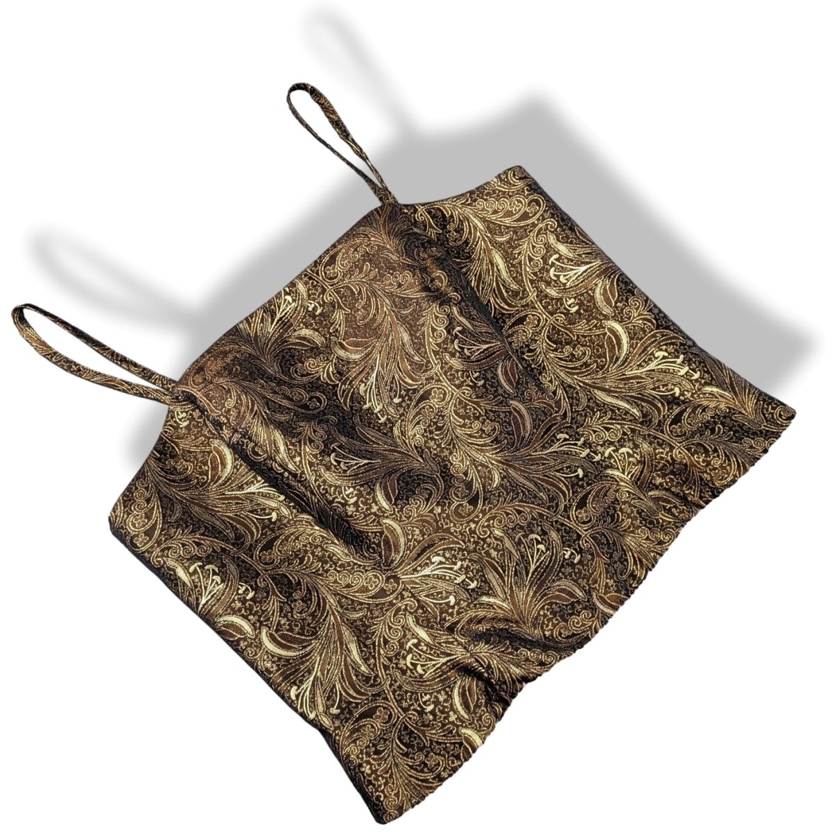 Vero Moda Gold/Brown Sparkling Evening Sleeveless Top, Lovely! - poupishop