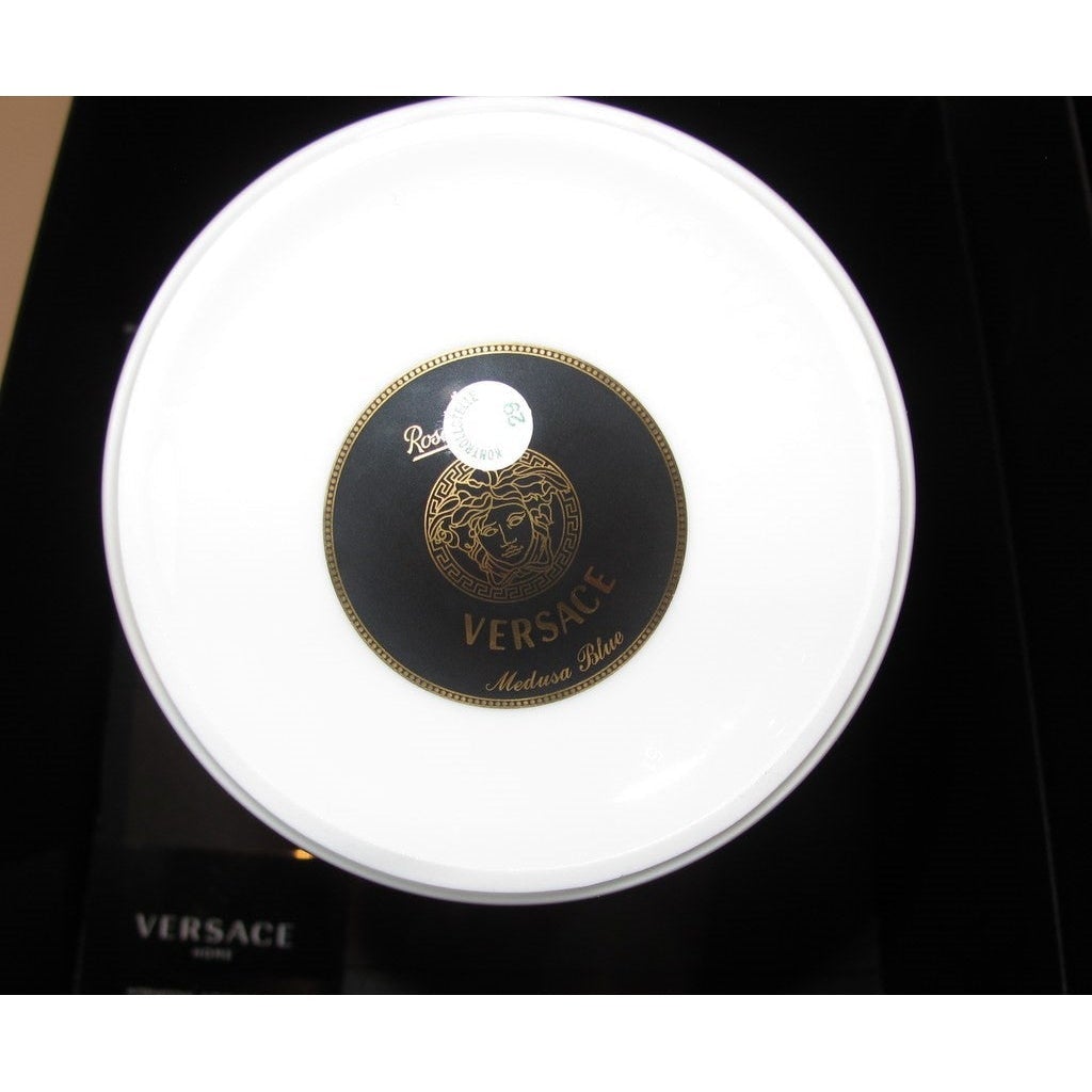 Versace Rosenthal Medusa Blue Porcelain Vase 26cm, NIB! - poupishop