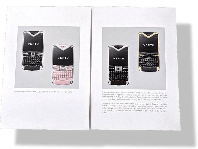Vertu Pale Pink Constellation Cellphone Gsm Quest RM-582V, Mint with all the packaging! - poupishop
