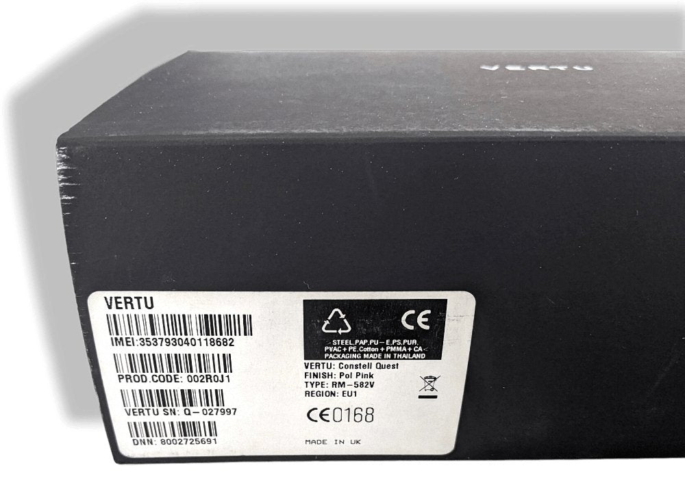 Vertu Pale Pink Constellation Cellphone Gsm Quest RM-582V, Mint with all the packaging! - poupishop
