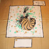 Yves Saint Laurent For Christian Dior 1959 Dedicace Artist Silk Scarf - poupishop